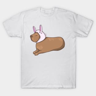 Bunny Capybara T-Shirt